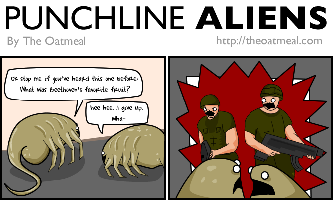 Punchline Aliens